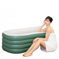 2020 New PVC Portable Adults Inflatable Bathtub With Removable Lid